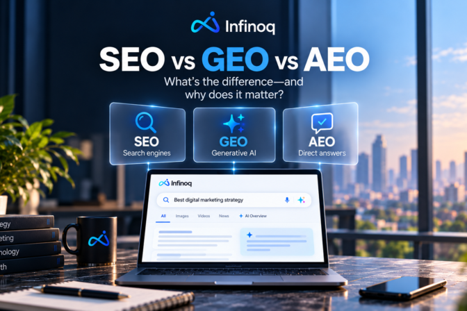 SEO vs GEO vs AEO: What’s the Difference and Why Does It Matter?