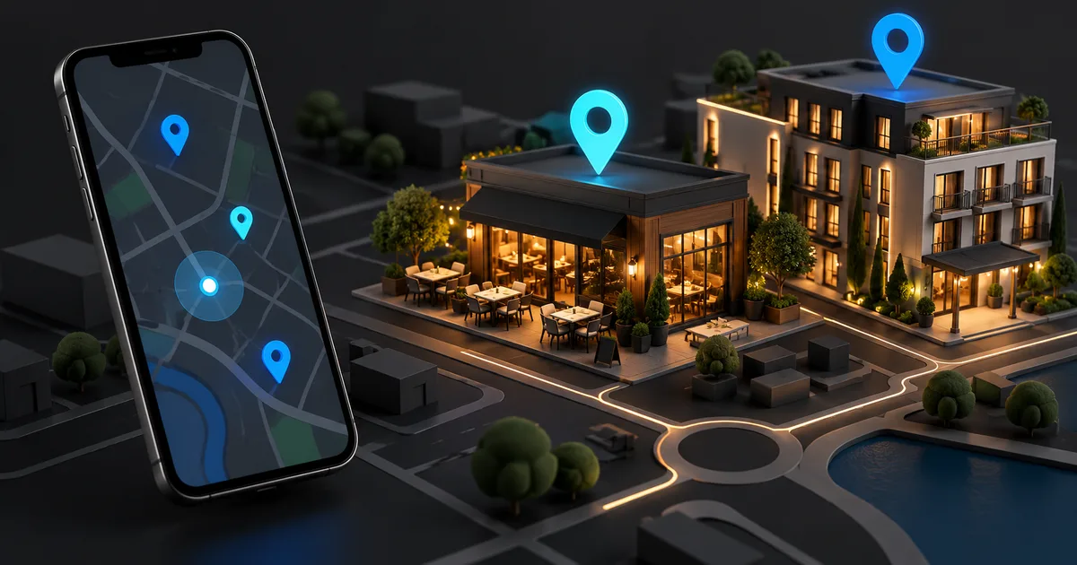 Google Business Profile optimization concept for restaurant and hotel local discovery